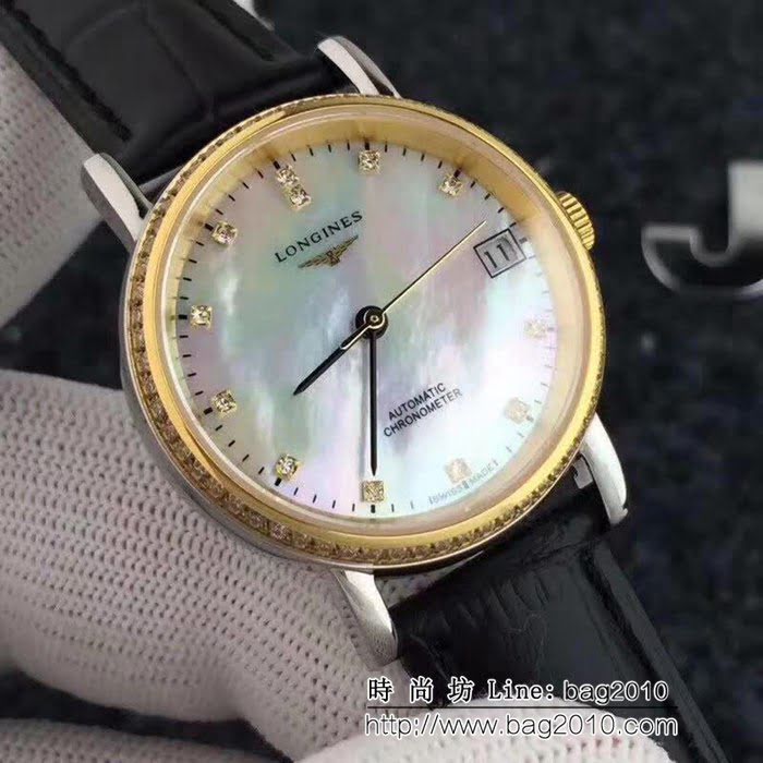 LONGINES浪琴 經典博雅系列 女士機械腕表 WSS0655